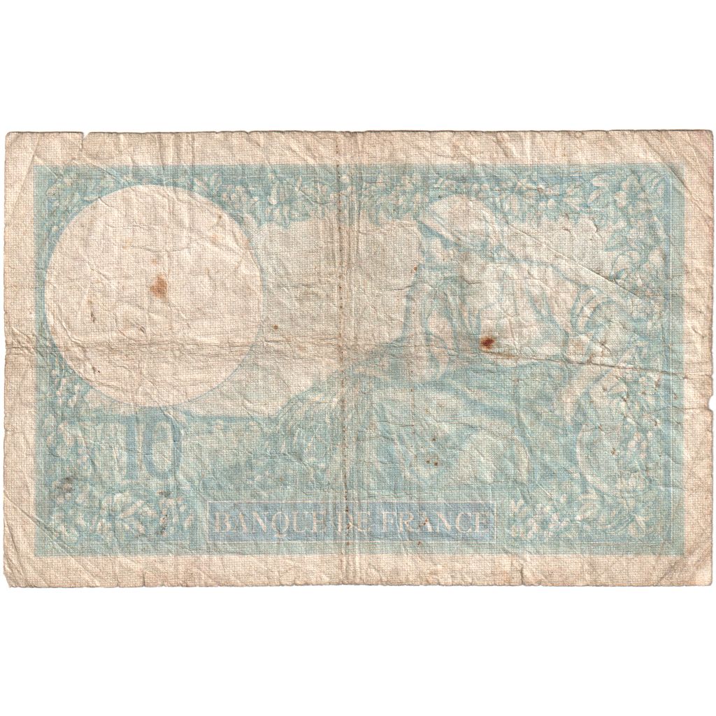 Frankrijk, 10 Francs, Minerve, 1939-05-19, A.69402, B
