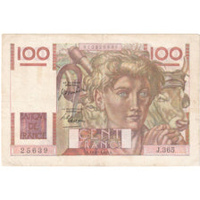 Francja, 100 Francs, Jeune Paysan, 1950-10-12, J.365, EF(40-45)