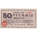 Niemcy, COLOGNE, Cologne, 50 Pfennig, 1918-06-01, EF(40-45)