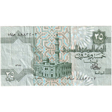 Egito, 25 Piastres, N.D, VF(30-35)