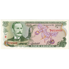 Costa Rica, 5 Colones, 1992-01-15, UNC(65-70)