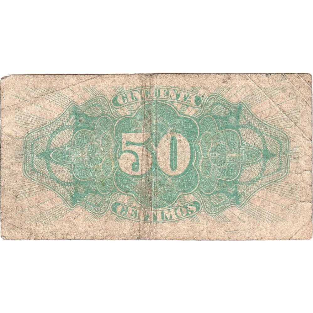 Spanien, 50 Centimos, ND (1937), A, SGE+
