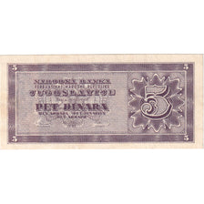 Yugoslavia, 5 Dinara, EBC+