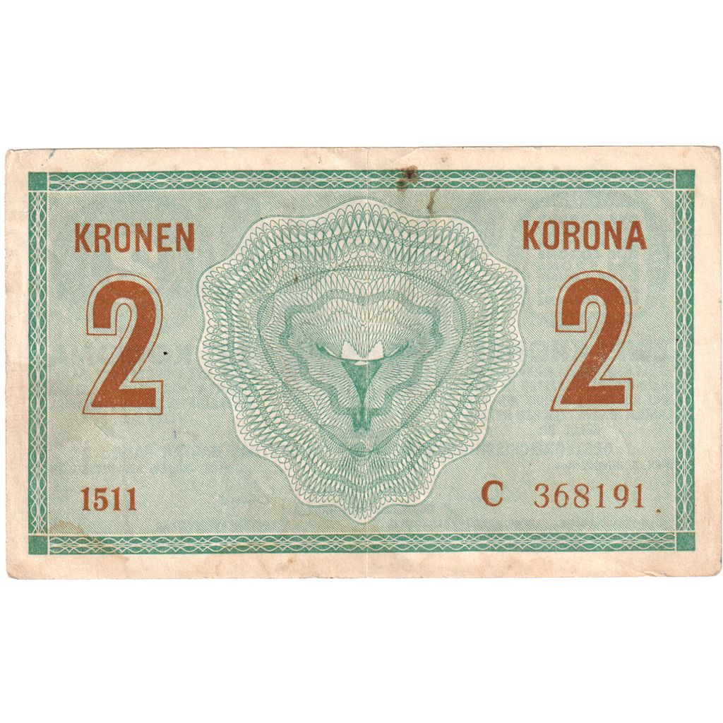 Austria, 2 Kronen, 1914-08-05, MB