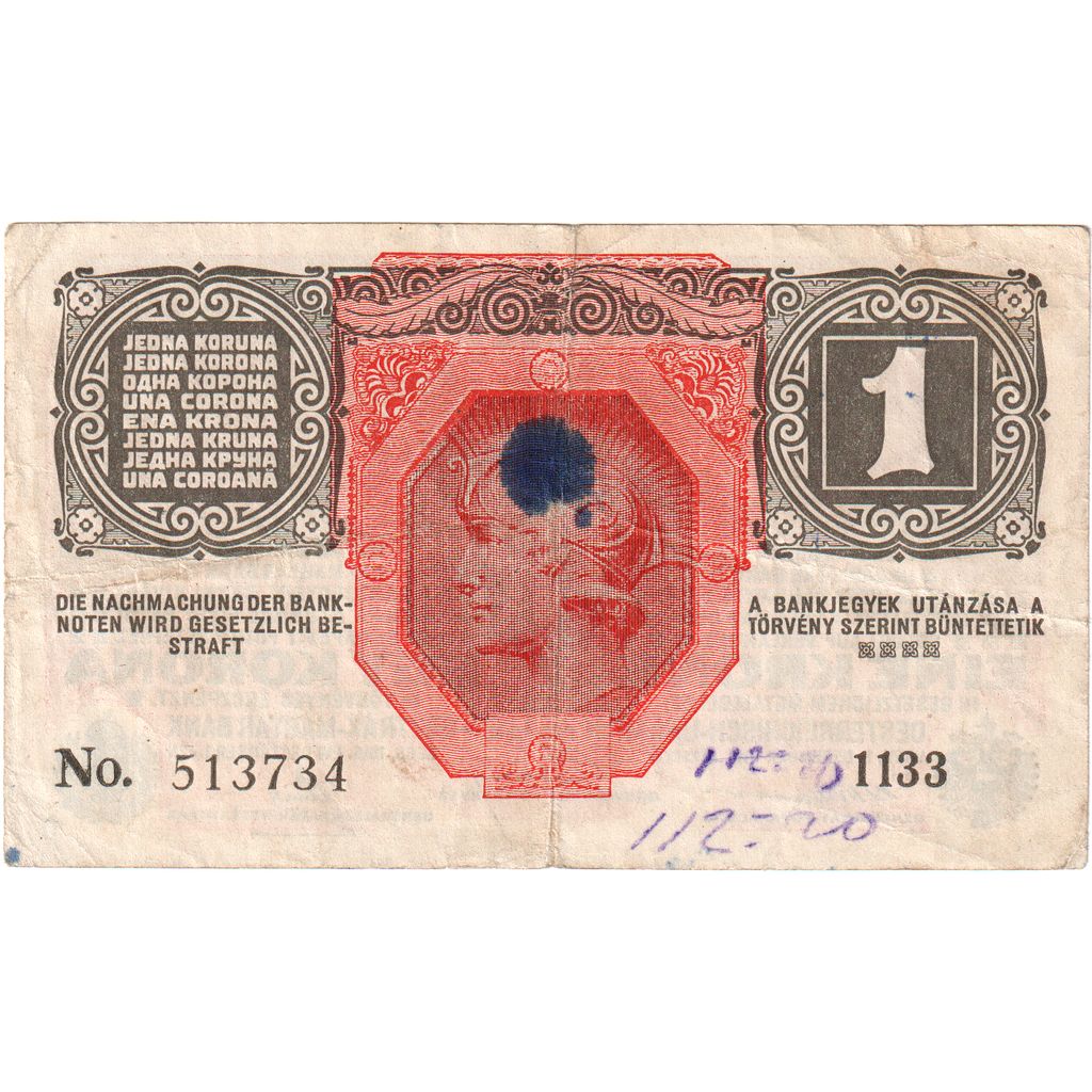 Austria, 1 Krone, 1916-12-01, RC+