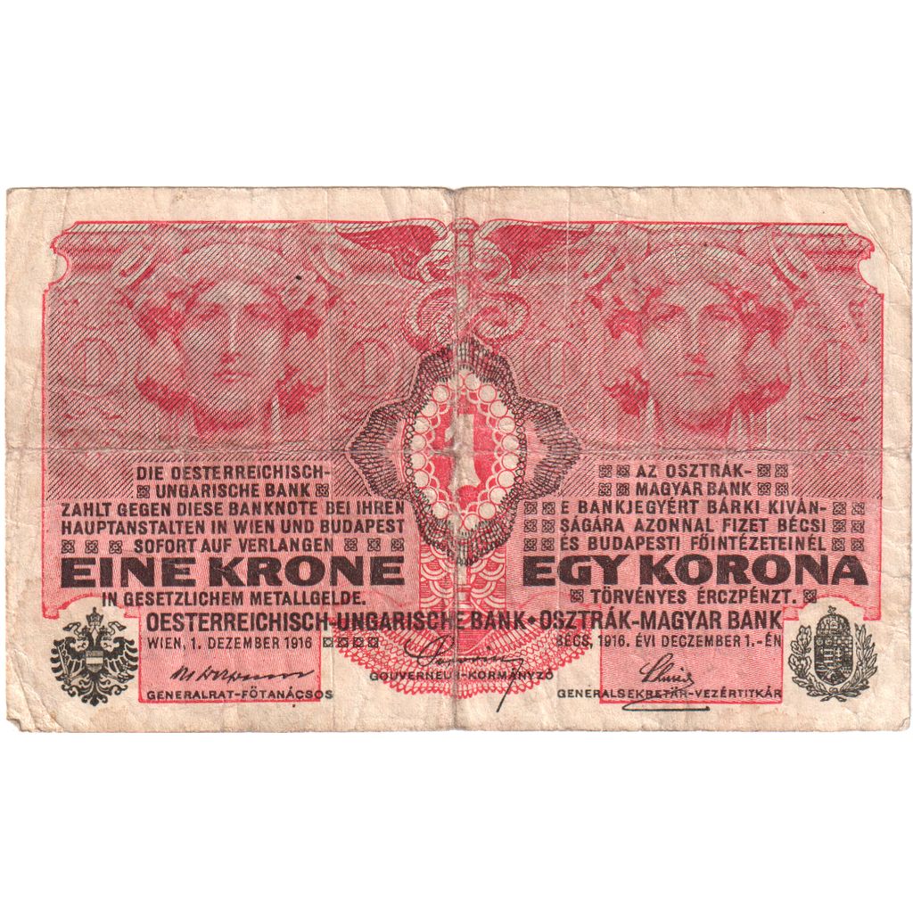 Österreich, 1 Krone, 1916-12-01, SGE