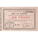 France, Saint-Quentin, 1 Franc, 1915-03-27, BON DE GUERRE, VF(30-35)