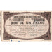 France, Clermont-Ferrand, 1 Franc, Chambre de Commerce, VF(20-25)