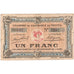 France, Troyes, 1 Franc, VF(20-25), Pirot:124-6
