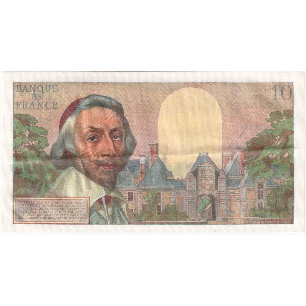 Frankreich, 10 Nouveaux Francs, Richelieu, 1962-02-01, C.199, SS