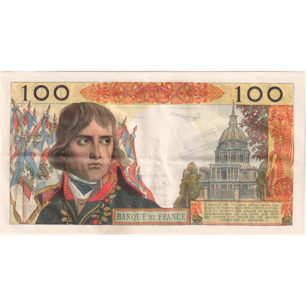Frankreich, 100 Nouveaux Francs, Bonaparte, 1962-04-05, O.166, SS+