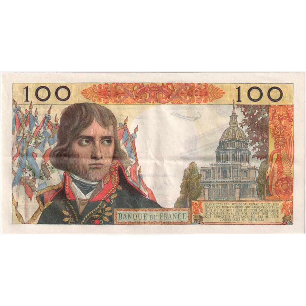 Frankreich, 100 Nouveaux Francs, Bonaparte, 1962-04-05, O.166, SS+