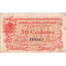 France, Montauban, 50 Centimes, 1914-11-20, 250280, VF(20-25)