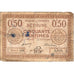 France, Béthune, 50 Centimes, 1915-10-04, SERIE 259, VF(20-25)