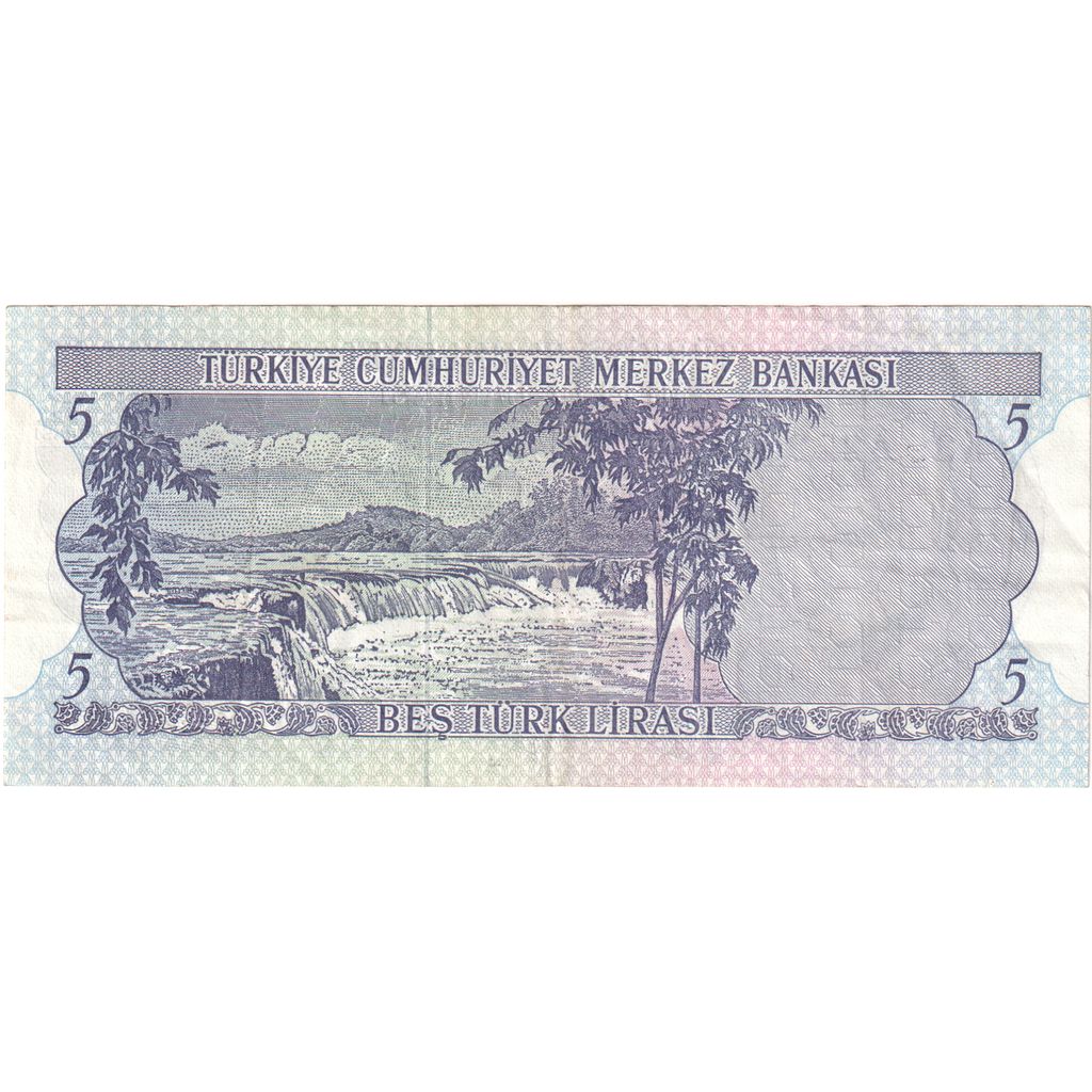 Turquie, 5 Lira, TTB