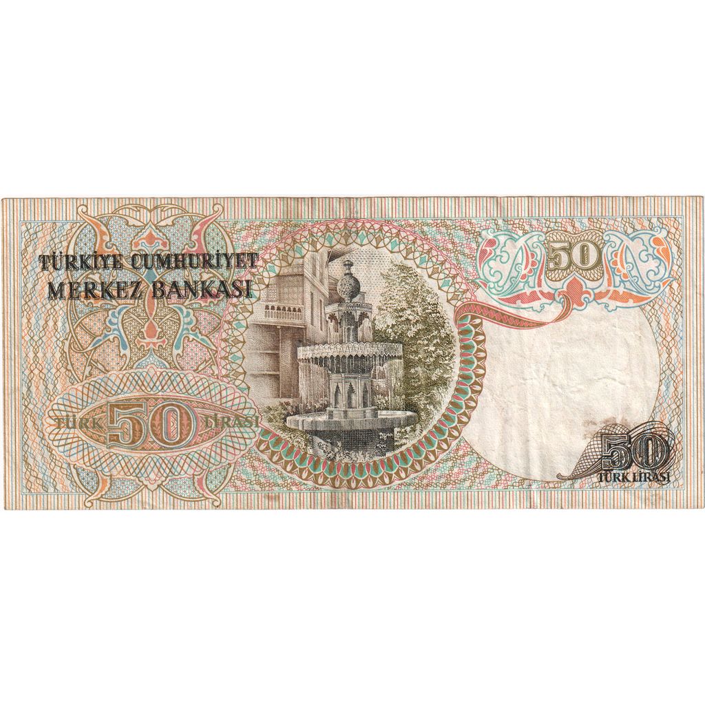 Turchia, 50 Lira, 1970-10-14, MB