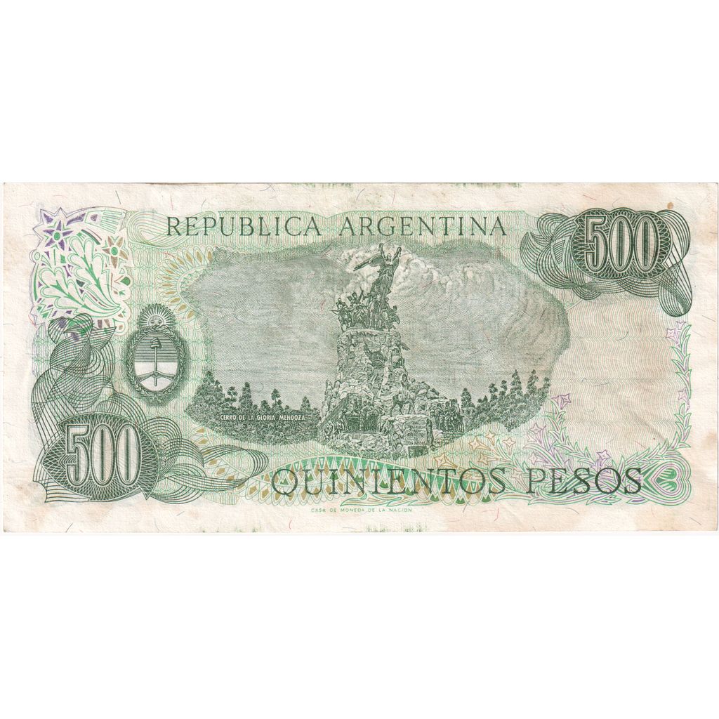 Argentina, 500 Pesos, EF(40-45)