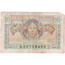 France, 10 Francs, 1947 French Treasury, 1947, Serie A, F(12-15)