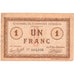 Francja, Amiens, 1 Franc, 682825, VF(20-25), Pirot:7-8