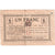 Francja, Amiens, 1 Franc, 682825, VF(20-25), Pirot:7-8