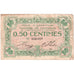 Francja, Abbeville, 50 Centimes, 250379, VF(20-25), Pirot:1-1