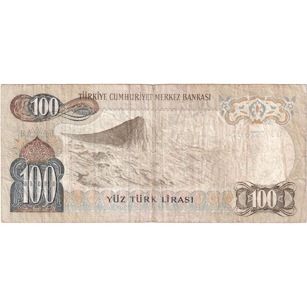 Turcja, 100 Lira, VF(20-25)
