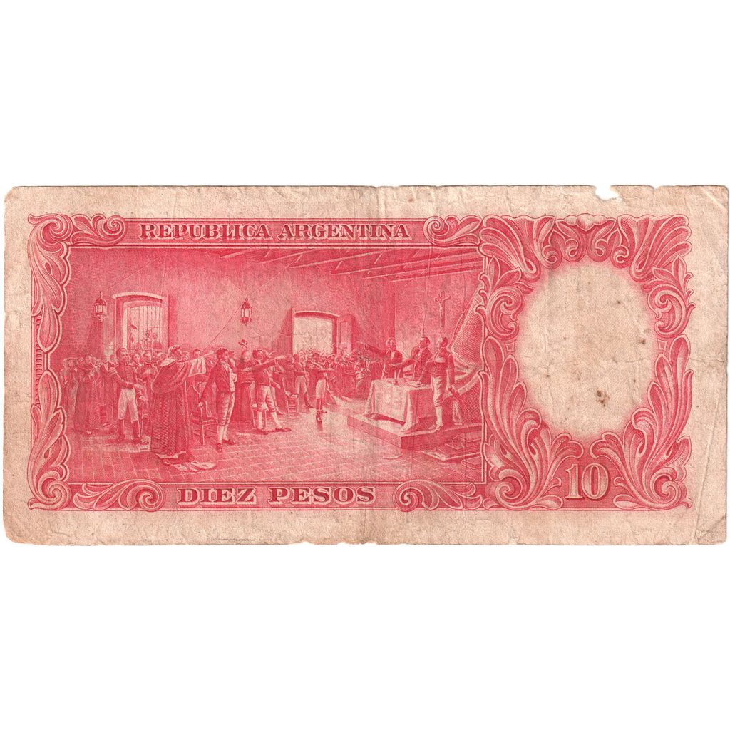 Argentina, 10 Pesos, 1935-03-28, F(12-15)