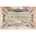 Francia, Dunkerque, 1 Franc, B+, Pirot:54-5
