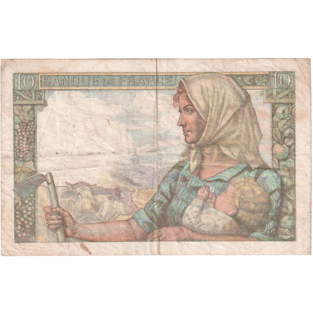 Frankreich, 10 Francs, Mineur, 1942-11-26, Q.31, S