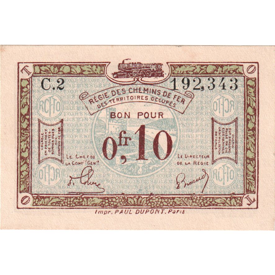 Frankrijk, 10 Centimes, SUP, Pirot:135-2