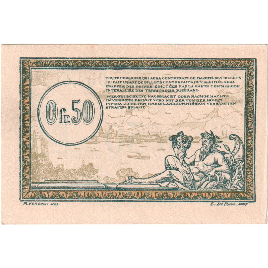 Frankrijk, 50 Centimes, SPL, Pirot:135-4