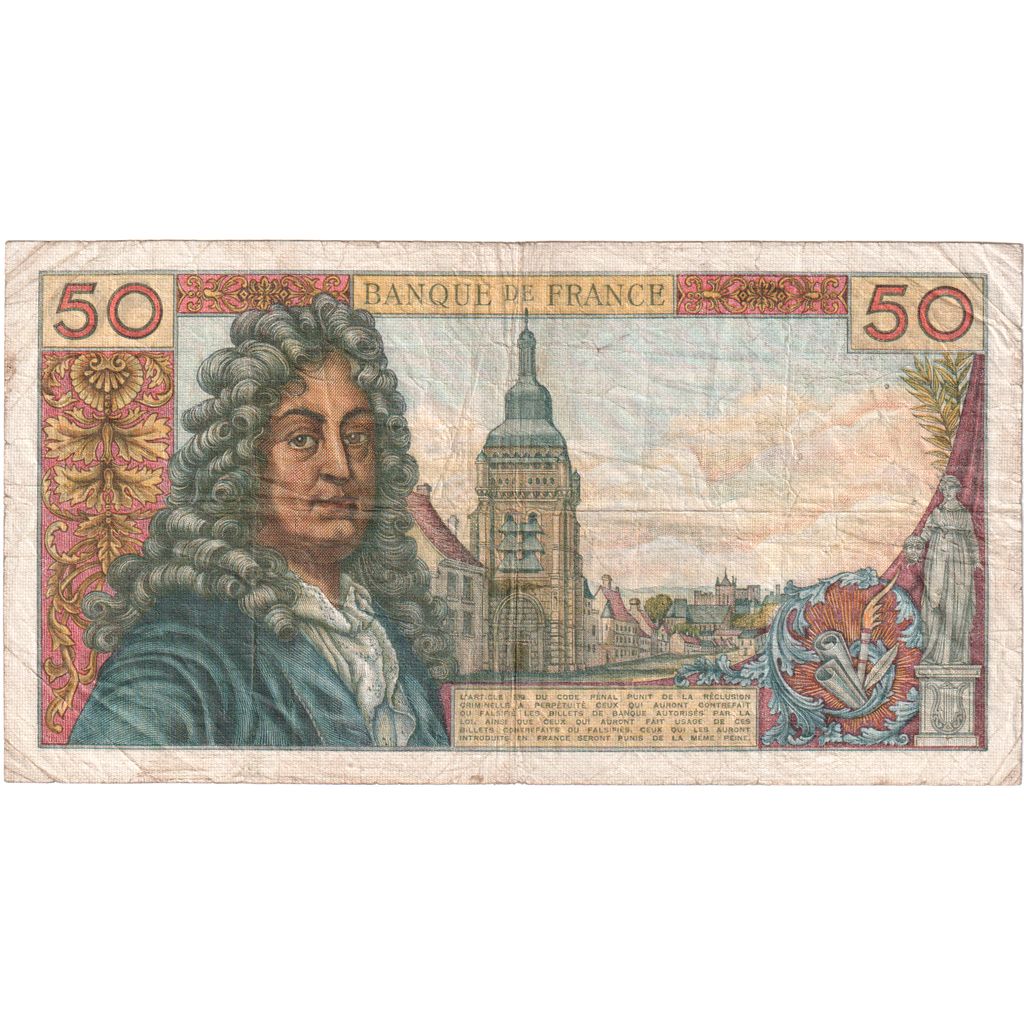 Francia, 50 Francs, Racine, 1963-07-11, F.75, BC