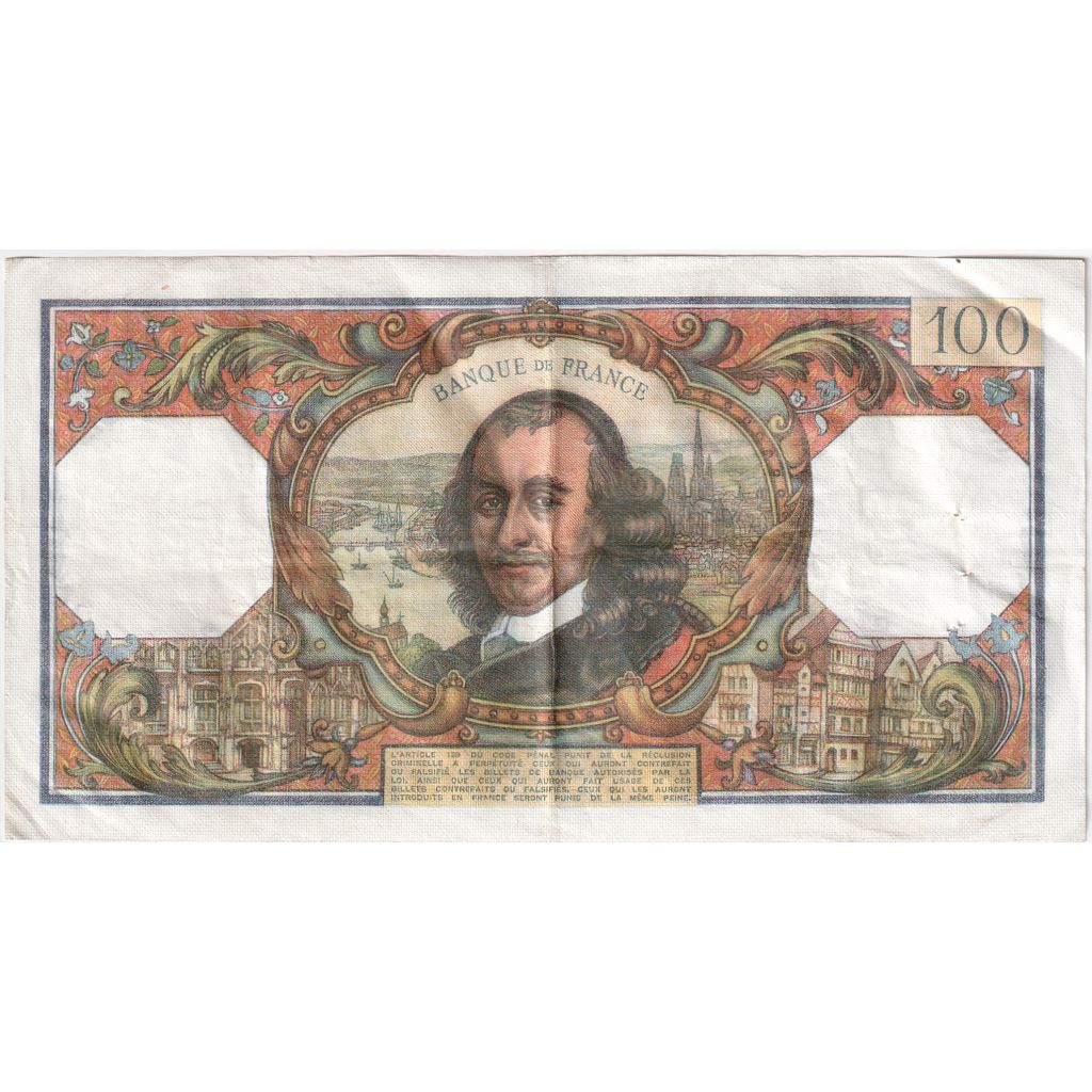 Frankreich, 100 Francs, Corneille, 1976-11-04, W.1022, S+