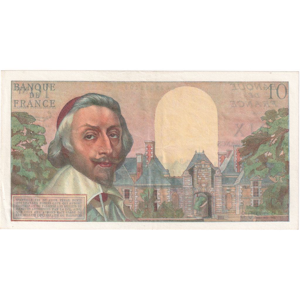 Frankreich, 10 Nouveaux Francs, Richelieu, 1962-02-01, C.199, VZ