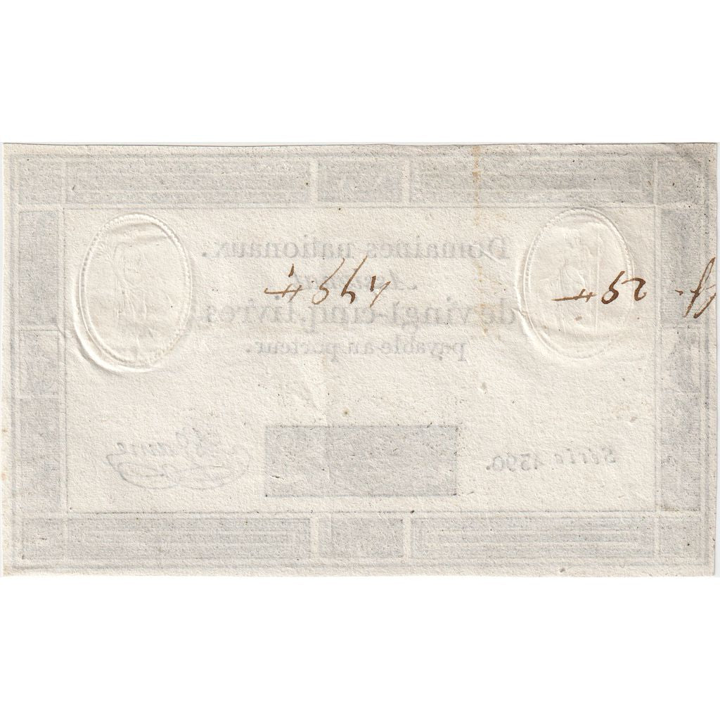 França, 25 Livres, 1793-06-06, 4390, UNC(63)