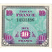 Frankreich, 10 Francs, Flag/France, SÉRIE 1944, UNZ-