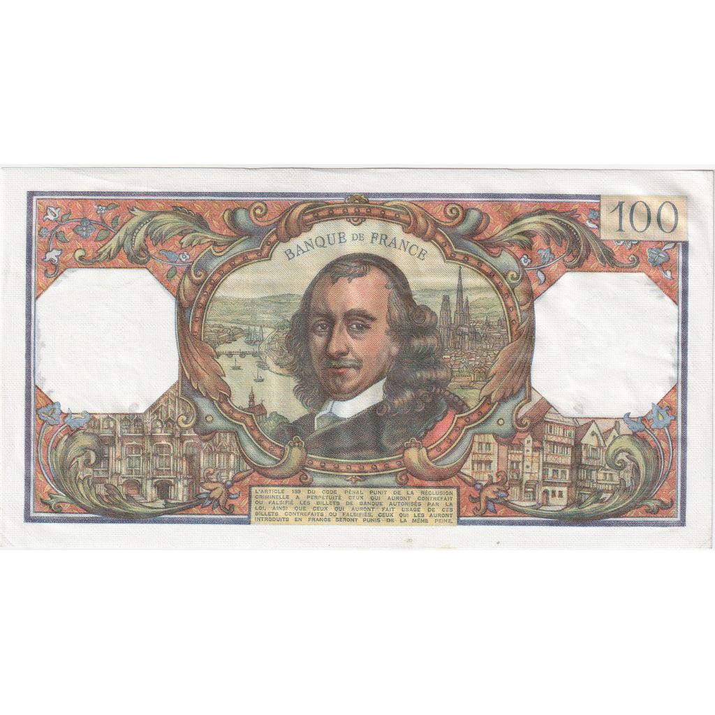 France, 100 Francs, Corneille, 1978-11-02, O.1231, EF(40-45)