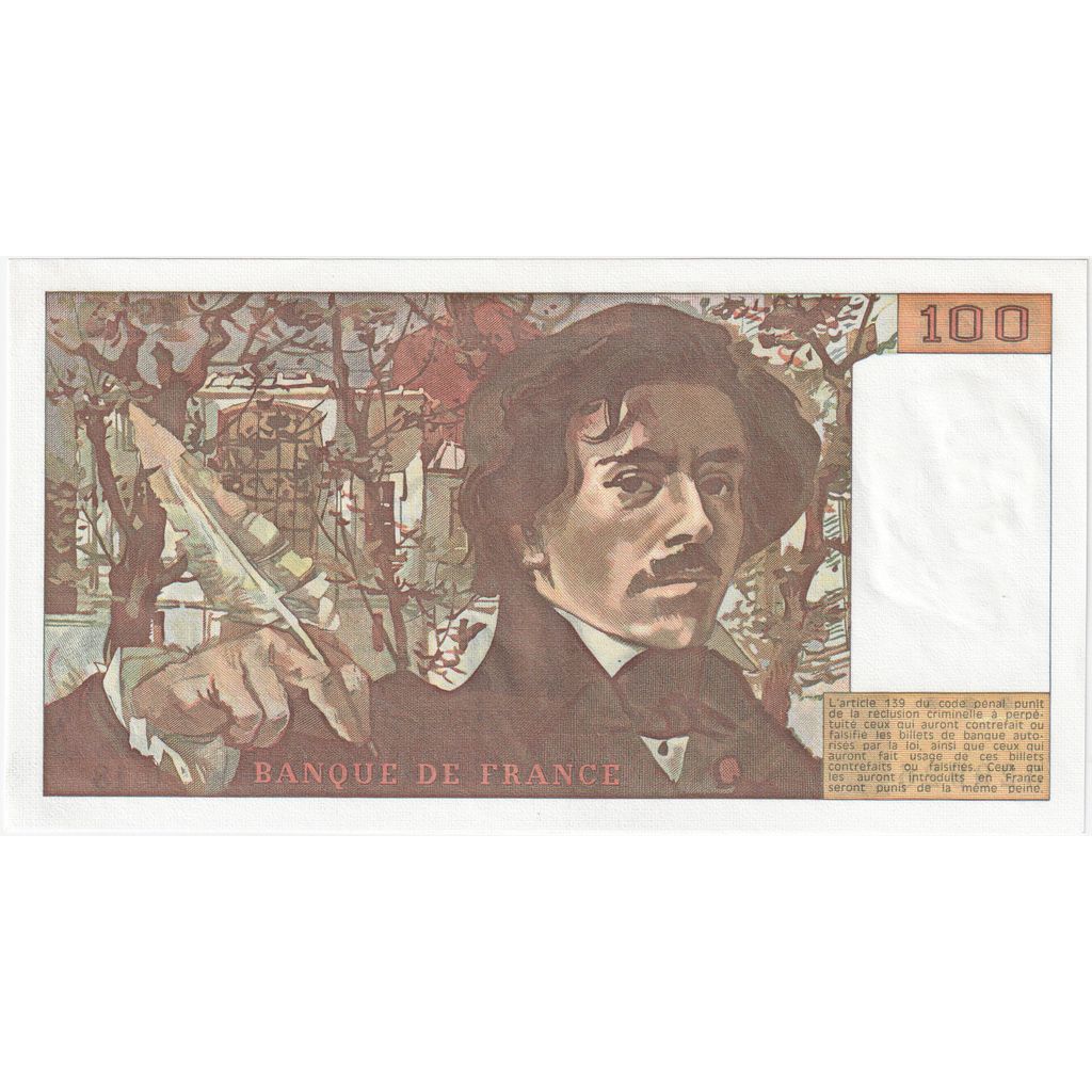 Francja, 50 Francs, Delacroix, 1979, U.18, UNC(65-70)