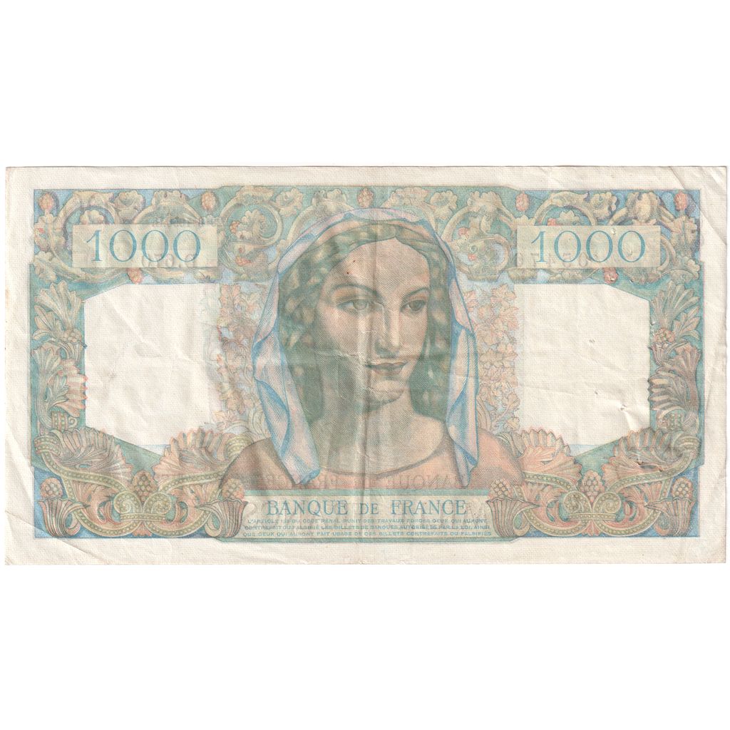 Frankreich, 1000 Francs, Minerve et Hercule, 1950-06-29, D.670, S