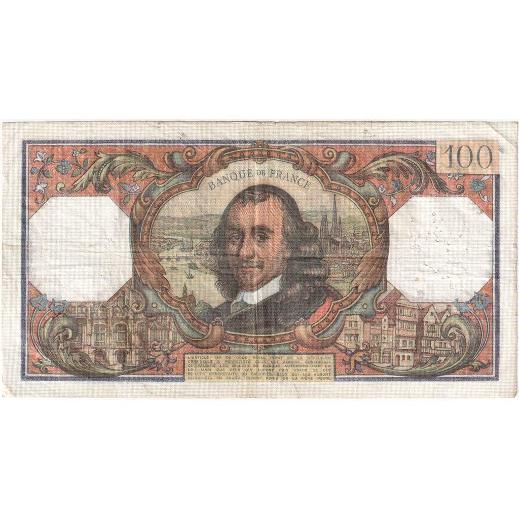 Frankreich, 100 Francs, Corneille, 1975-02-06, S.845, S