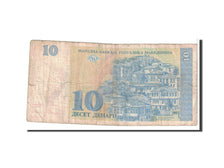 Banknote, Macedonia, 10 Denari, 1993, Undated, KM:9a, VG(8-10)