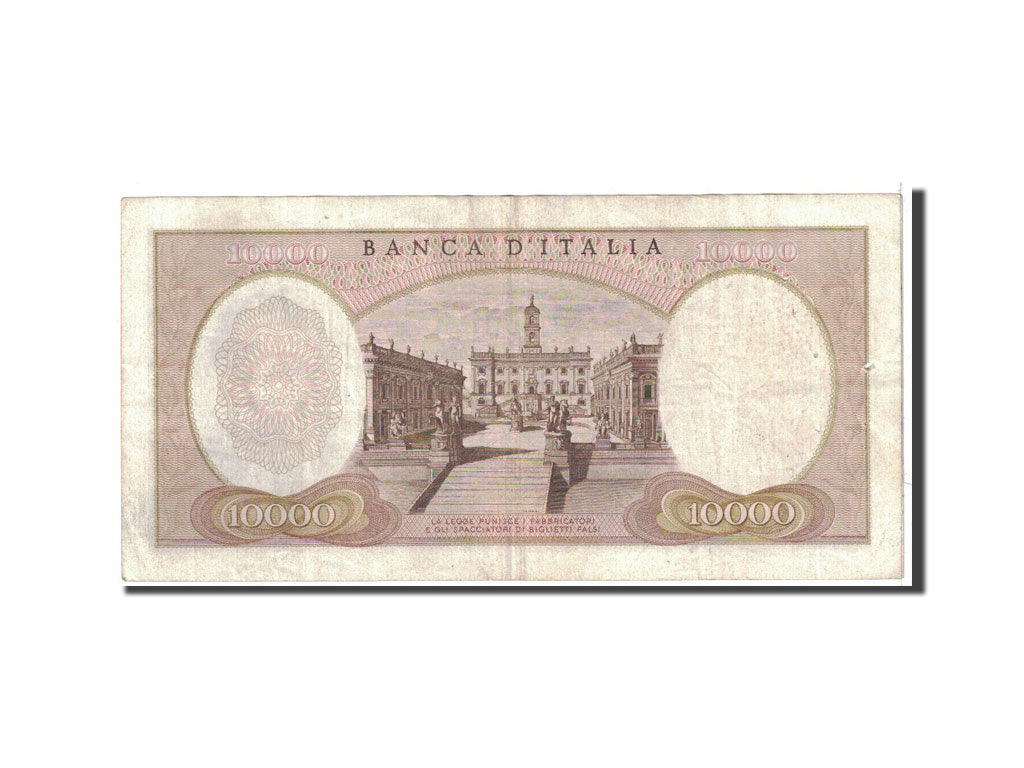 Billete, 10,000 Lire, 1962, Italia, KM:97a, 1962-07-03, MBC