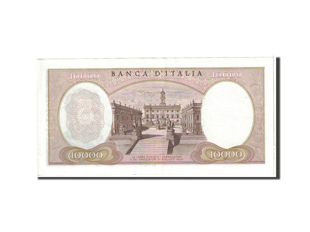 Banknot, Włochy, 10,000 Lire, 1962, 1962-07-03, KM:97a, UNC(60-62)
