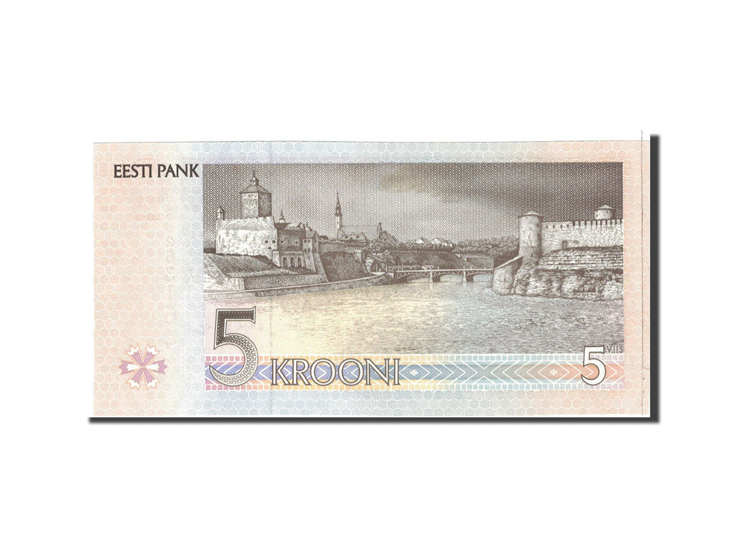 Banknote, Estonia, 5 Krooni, 1994, Undated, KM:76a, UNC(65-70)