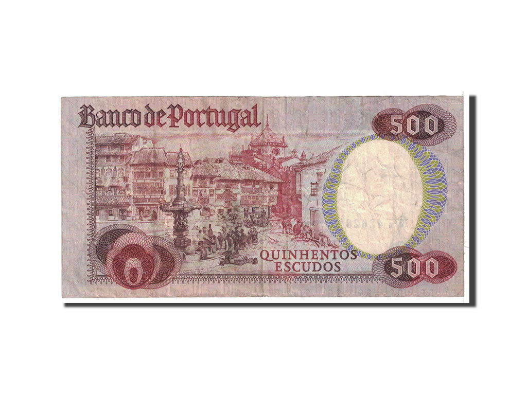 Banknote, Portugal, 500 Escudos, 1979, 1979-10-04, KM:177a, VF(20-25)