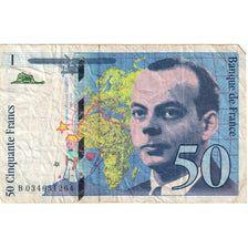 Frankreich, 50 Francs, St Exupéry, 1997, B034651264, S, Fayette:73.4, KM:157Ad