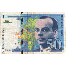 France, 50 Francs, St Exupéry, 1997, H044780407, TB, Fayette:73.4, KM:157Ad