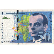 France, 50 Francs, St Exupéry, 1999, R050614648, TTB, Fayette:73.5, KM:157Ad