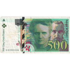 Francia, 500 Francs, Pierre et Marie Curie, 1994, G015051046, BB+