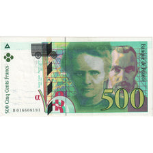 France, 500 Francs, Pierre et Marie Curie, 1994, B016608191, AU(50-53)